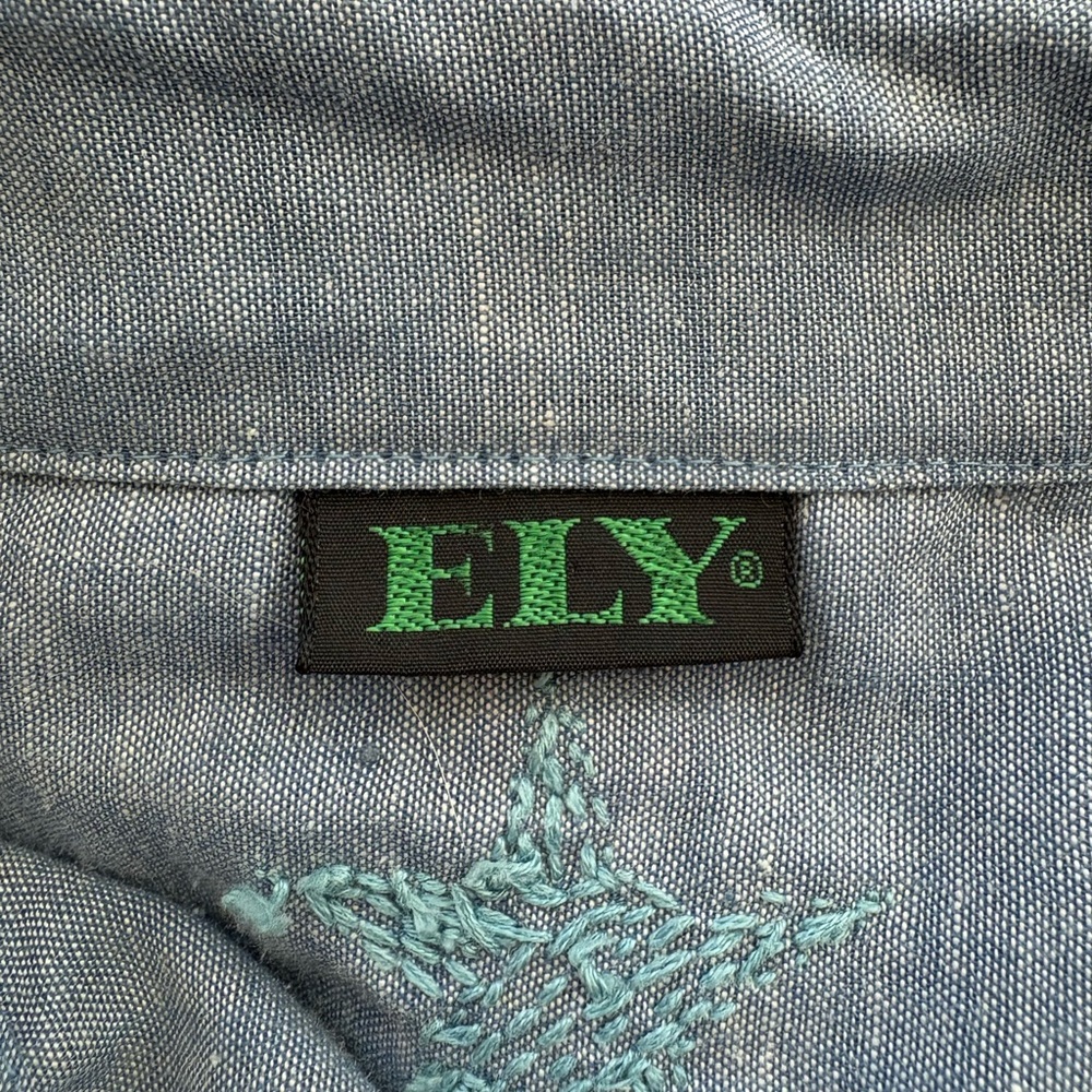 Vintage Ely Button Down With Detailed Embroidery - image 5